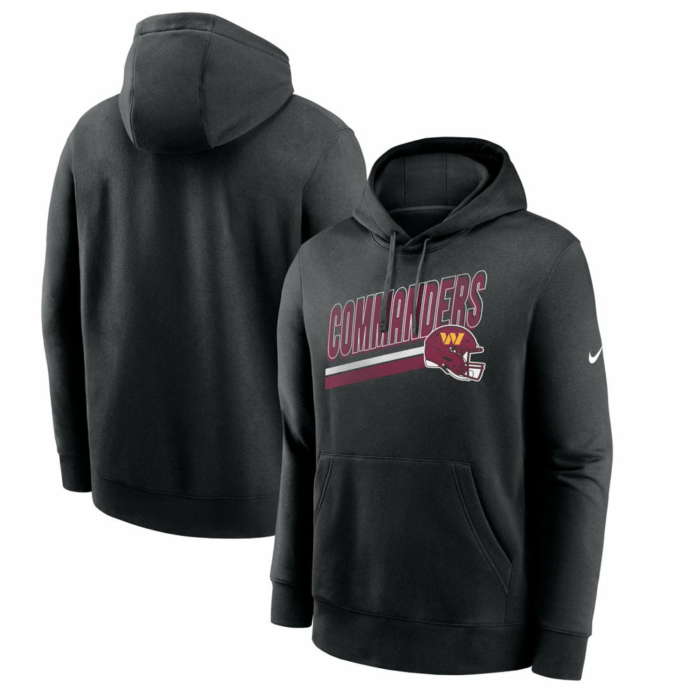Washington Commanders Club Fleece Pullover Hoodie Black | Nike for Sale