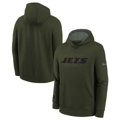 New York Jets Youth 2025 Rivalries Collection Club Hoodie Gotham Green | Nike for Sale