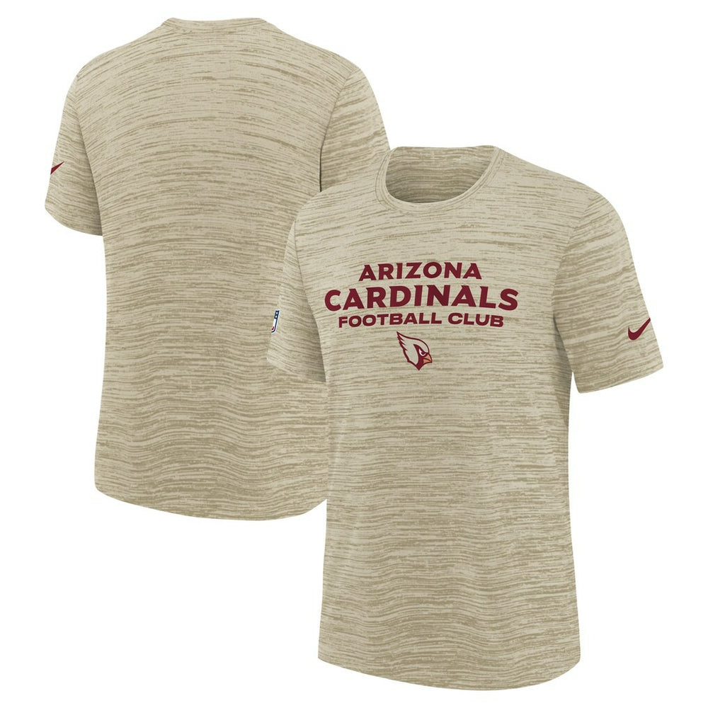 Arizona Cardinals Youth 2025 Rivalries Collection Sideline Velocity Dri-FIT T-Shirt Natural | Nike for Sale