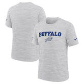 Buffalo Bills Youth 2025 Rivalries Collection Sideline Velocity Dri-FIT T-Shirt White | Nike for Sale