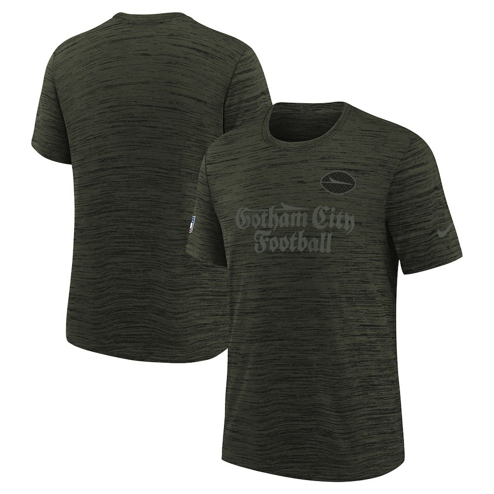 New York Jets Youth 2025 Rivalries Collection Sideline Velocity Dri-FIT T-Shirt Gotham Green | Nike for Sale