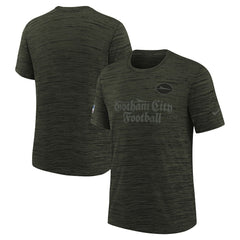 New York Jets Youth 2025 Rivalries Collection Sideline Velocity Dri-FIT T-Shirt Gotham Green | Nike for Sale