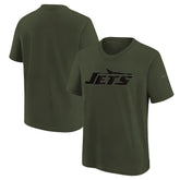 New York Jets Youth 2025 Rivalries Collection T-Shirt Gotham Green | Nike for Sale
