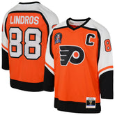 Eric Lindros Philadelphia Flyers Mitchell & Ness Youth 1996/97 Power Play 2.0 Player Jersey with Captain Patch - Orange - NHL