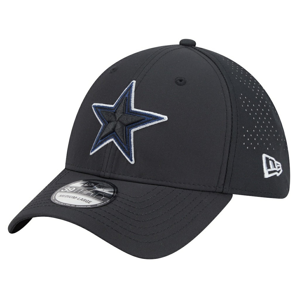 Dallas Cowboys New Era 39THIRTY Flex Hat Black | NFL