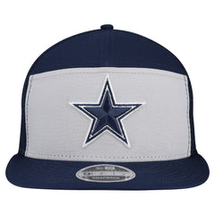 Dallas Cowboys New Era Outdoor Split Panel 9FIFTY Snapback Hat Gray/Navy | NFL