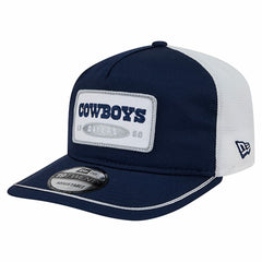 Dallas Cowboys New Era Patch 19TWENTY Adjustable Hat Navy/White | NFL