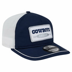 Dallas Cowboys New Era Patch 19TWENTY Adjustable Hat Navy/White | NFL