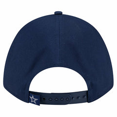 Dallas Cowboys New Era Women's Metallic A-Frame 9FORTY Adjustable Hat Navy | NFL