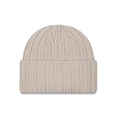 Dallas Cowboys New Era Logo Applique Cuffed Knit Hat Light Beige | NFL