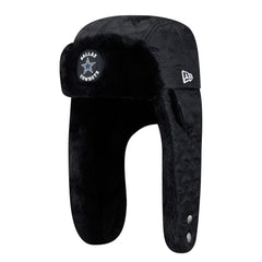Dallas Cowboys New Era Quilted Trapper Hat Black | NFL