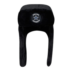 Dallas Cowboys New Era Quilted Trapper Hat Black | NFL