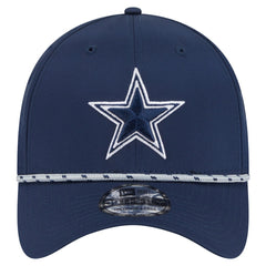 Dallas Cowboys New Era Featherweight Poly Rope Flex 39Thirty Hat Navy | NFL