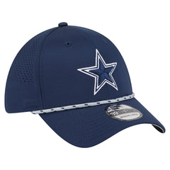 Dallas Cowboys New Era Featherweight Poly Rope Flex 39Thirty Hat Navy | NFL
