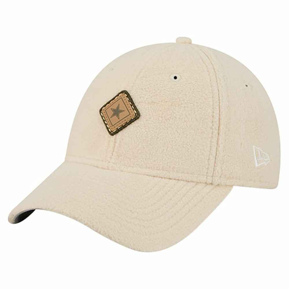 Dallas Cowboys New Era Women's Comfy 9FORTY Adjustable Hat Cream | NFL