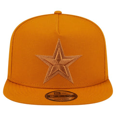 Dallas Cowboys New Era Color Pack A-Frame 9FIFTY Snapback Hat Brown | NFL