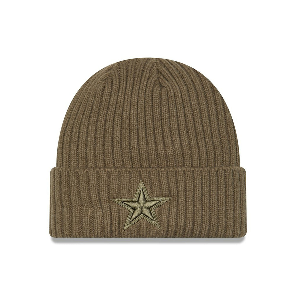 Dallas Cowboys New Era Color Pack Cuffed Knit Hat Olive | NFL