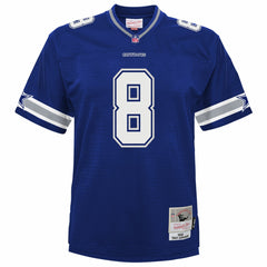 Troy Aikman Dallas Cowboys Preschool 1996 Retired Player Legacy Jersey Navy | Mitchell & Ness