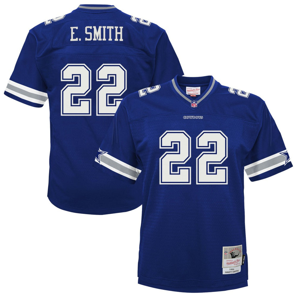 Emmitt Smith Dallas Cowboys Preschool 1996 Retired Player Legacy Jersey Navy | Mitchell & Ness