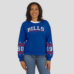 Buffalo Bills WEAR by Erin Andrews Women's Sport Long-Sleeve T-Shirt Royal | NFL