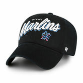 Miami Marlins '47 Women's Ariana Clean Up Adjustable Hat - MLB