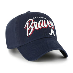 Atlanta Braves '47 Women's Ariana Clean Up Adjustable Hat - MLB