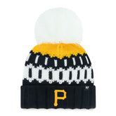 Pittsburgh Pirates '47 Women's Felicity Cuffed Knit Hat with Pom - MLB