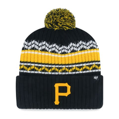 Pittsburgh Pirates '47 Youth Polar Vortex Cuffed Knit Hat with Pom - MLB