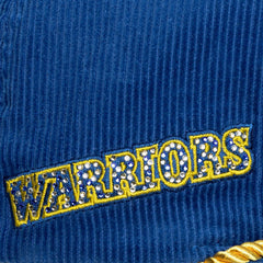 Golden State Warriors x DANNIJO Women's Deadstock Cord Snapback Hat Royal - NBA