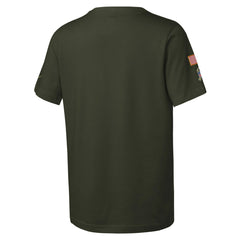 Houston Texans Youth 2025 Salute to Service Sideline Dri-FIT T-Shirt Olive | Nike for Sale