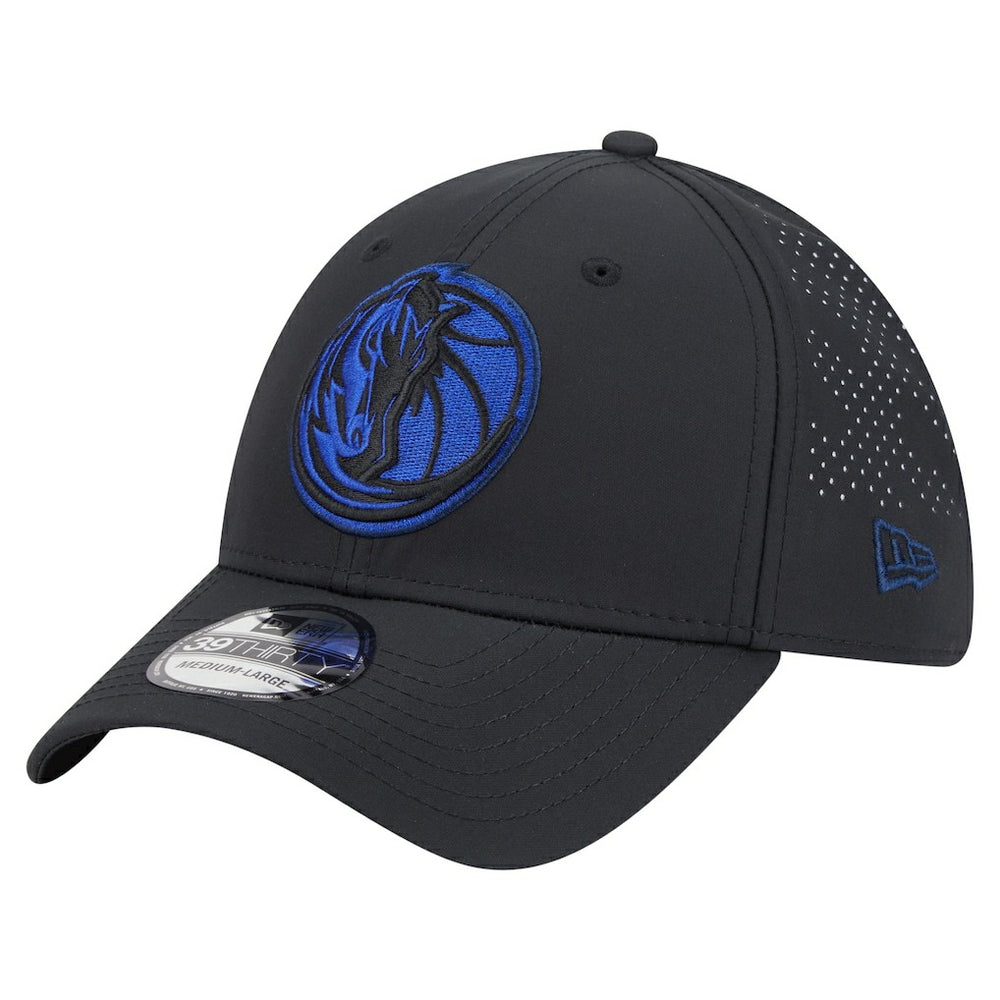 Dallas Mavericks Night 39THIRTY Flex Hat Black - NBA