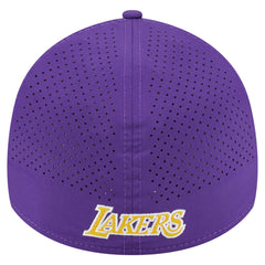 Los Angeles Lakers Featherweight Poly Rope Flex 39Thirty Hat Purple - NBA