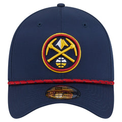 Denver Nuggets Featherweight Poly Rope Flex 39Thirty Hat Navy - NBA