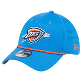 Oklahoma City Thunder Featherweight Poly Rope Flex 39Thirty Hat Blue - NBA