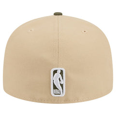 Philadelphia 76ers Color Pack Two-Tone 59FIFTY A-Frame Fitted Hat Tan - NBA
