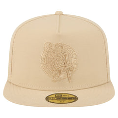 Boston Celtics Color Pack A-Frame 59FIFTY Fitted Hat Khaki - NBA