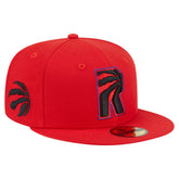 Toronto Raptors Deceptor 59FIFTY Fitted Hat Red - NBA