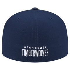 Minnesota Timberwolves Deceptor 59FIFTY Fitted Hat Navy - NBA