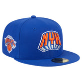 New York Knicks Deceptor 59FIFTY Fitted Hat Blue - NBA