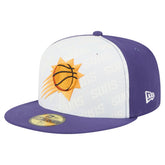 Phoenix Suns Repeat 59Fifty Fitted Hat White/Purple - NBA