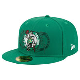 Boston Celtics Tri-Hit 59Fifty Fitted Hat Kelly Green - NBA
