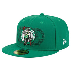 Boston Celtics Tri-Hit 59Fifty Fitted Hat Kelly Green - NBA