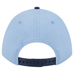 Memphis Grizzlies Bold Arch COOLERA 9FORTY A-Frame M-Crown Adjustable Hat Light Blue - NBA
