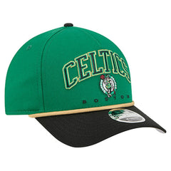 Boston Celtics Bold Arch COOLERA 9FORTY A-Frame M-Crown Adjustable Hat Kelly Green - NBA