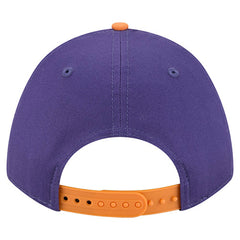 Phoenix Suns Bold Arch COOLERA 9FORTY A-Frame M-Crown Adjustable Hat Purple - NBA