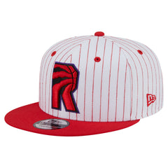 Toronto Raptors Deceptor Pinstripe 9FIFTY Snapback Hat White - NBA