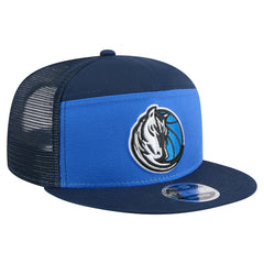 Dallas Mavericks Outdoor Split Panel 9FIFTY Snapback Hat Blue/Navy - NBA