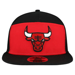 Chicago Bulls Outdoor Split Panel 9FIFTY Snapback Hat Red/Black - NBA