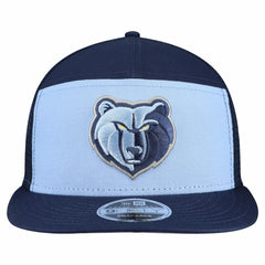 Memphis Grizzlies Outdoor Split Panel 9FIFTY Snapback Hat Light Blue/Navy - NBA