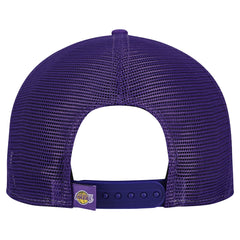 Los Angeles Lakers Outdoor Split Panel 9FIFTY Snapback Hat Gold/Purple - NBA
